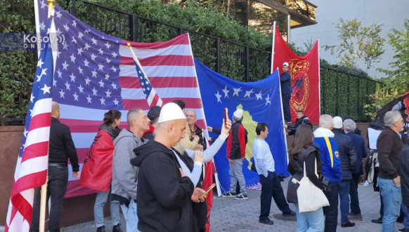 Protest Albanaca u Njujorku
