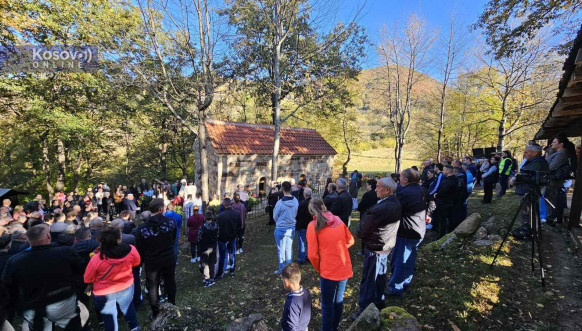 Osveštana novoizgrađena crkva Svetog Jovana Vladimira u selu Ostraće 