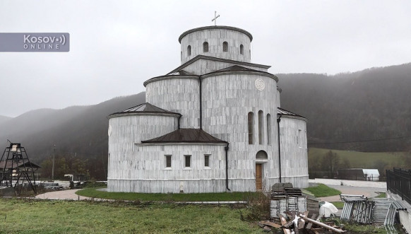 Izgradnja crkve u selu Deževi kod Novog Pazara