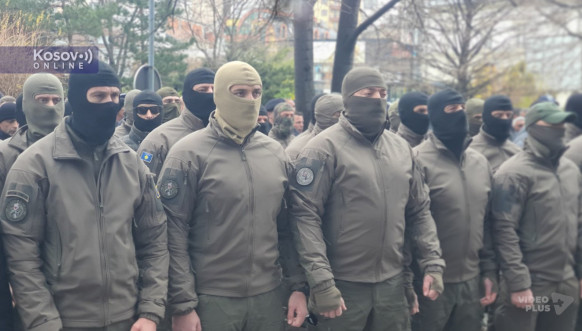 Protest specijalaca u Prištini