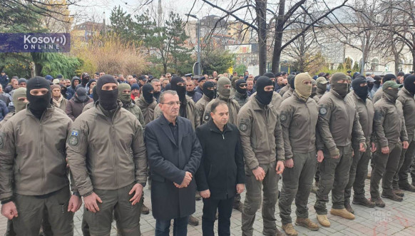 Protest specijalaca u Prištini