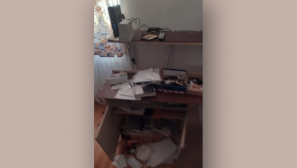 Opljačkana kuća povratničke porodice u selu Ljubožda