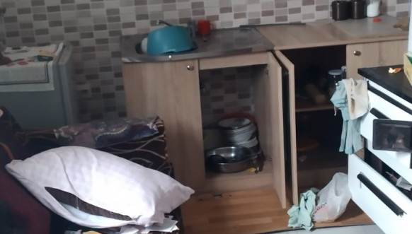 Opljačkane kuće povratnika u selu Ljubodža Opljačkane kuće povratnika u selu Ljubodža