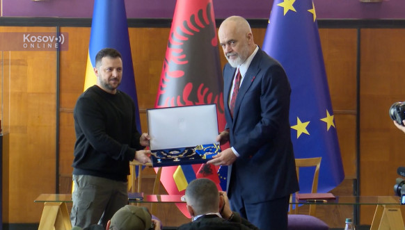 Volodimir Zelenski i Edi Rama