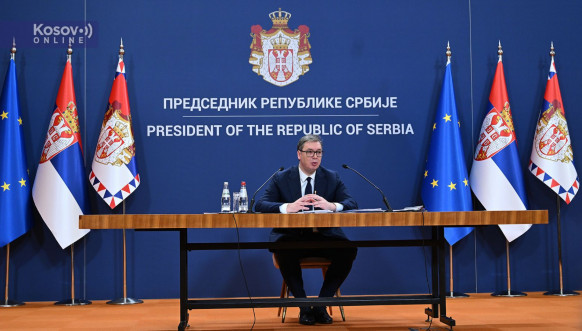 Vučić, konferencija u Palati Srbije