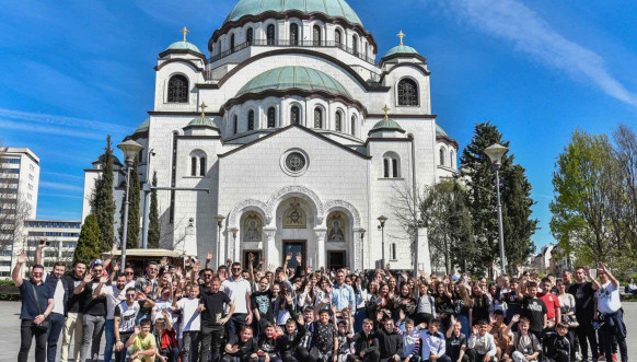 Učenici iz Kosovskog Pomoravlja u Beogradu