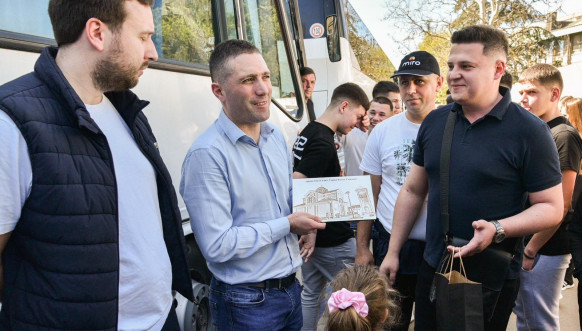 Učenici iz Kosovskog Pomoravlja u Beogradu