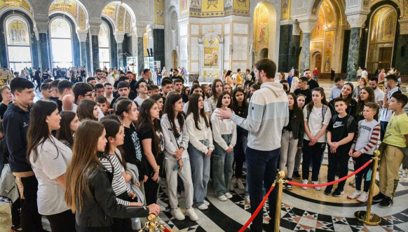 Učenici iz Kosovskog Pomoravlja u Beogradu