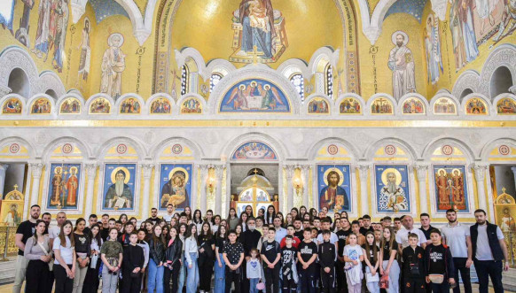 Učenici iz Kosovskog Pomoravlja u Beogradu