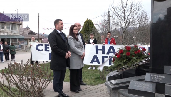 U Leposaviću kod spomenika nastradalima obeleženo 25 godina od početka Nato bombardovanja