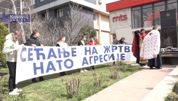 U Leposaviću kod spomenika nastradalima obeleženo 25 godina od početka Nato bombardovanja