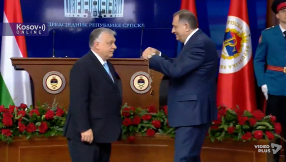 Dodik uručio orden mađarskom premijeru Orbanu