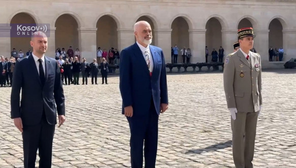 Edi Rama i Emanuel Makron