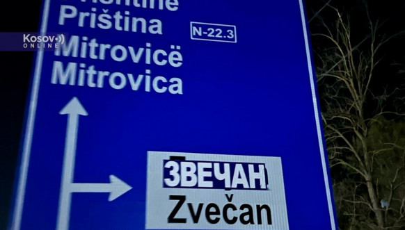 Natpisi na ćirilici na tablama na severu