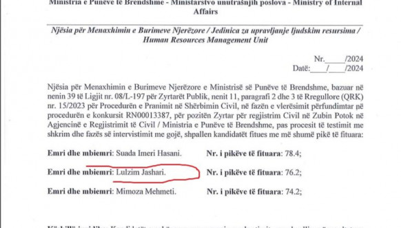 U MUP Kosova najviše zaposlenih iz Pokreta Samoopredeljenje U MUP Kosova najviše zaposlenih iz Pokreta Samoopredeljenje