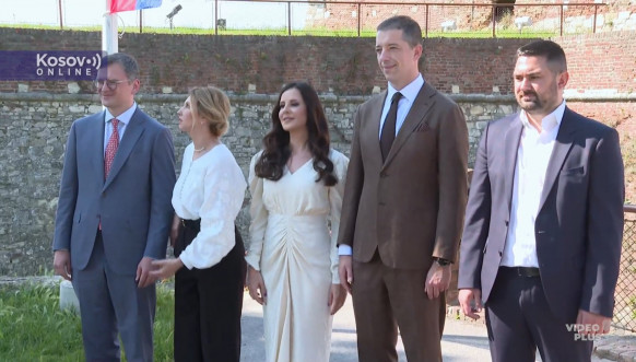 Dmitro Kuleba, Olena Zelenska, Tamara Vučić, Marko Đurić i Volodimir Tolkač Dmitro Kuleba, Olena Zelenska, Tamara Vučić, Marko Đurić i Volodimir Tolkač