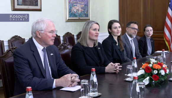 Marko Đurić i Elizabet Alen u Beogradu sastanak