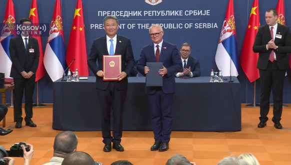 Potpisivanje sporazuma Kine i Srbije Potpisivanje sporazuma Kine i Srbije