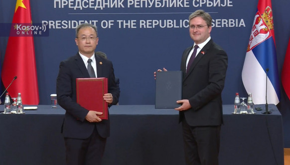 Potpisivanje sporazuma Kine i Srbije Potpisivanje sporazuma Kine i Srbije