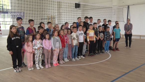Štrpce: Otvorena sportska sala u Osnovnoj skoli Staja Marković