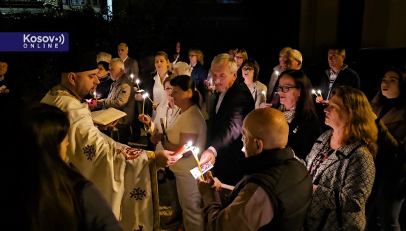 Vaskršnja liturgija u Skadru 