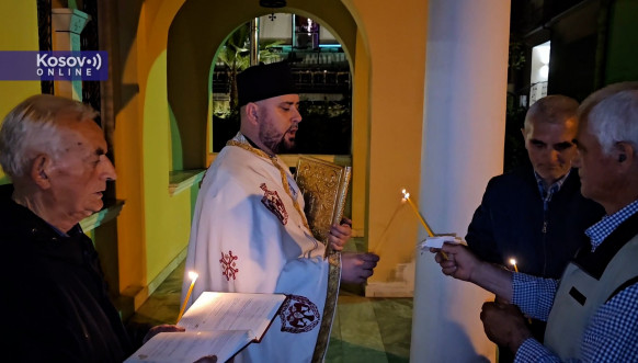 Vaskršnja liturgija u Skadru 