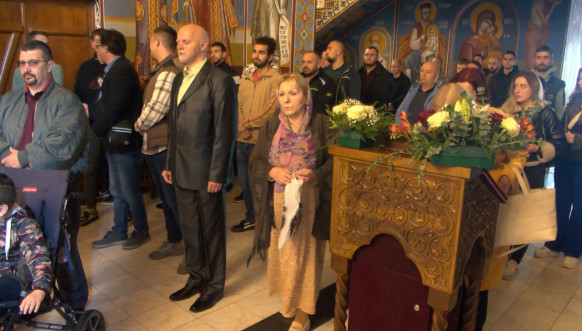 Vaskršnja liturgija u Severnoj Mitrovici