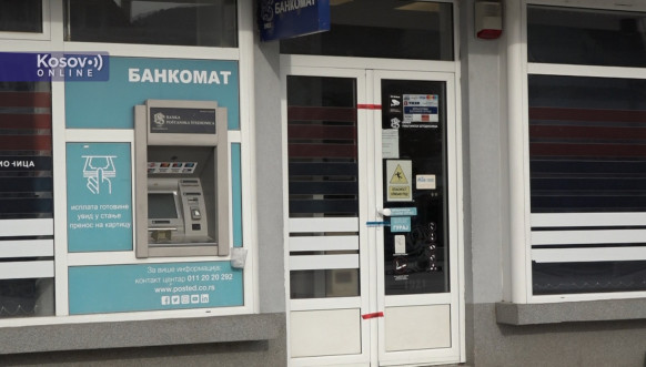 Zapečaćena ekspozitura Banke Poštanske štedionice u Leposaviću