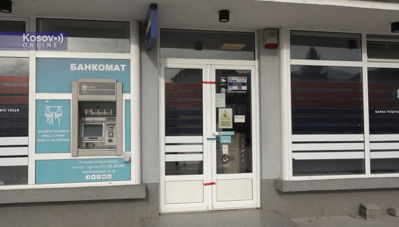 Zapečaćena ekspozitura Banke Poštanske štedionice u Leposaviću