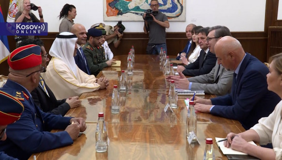 Vučić sa ministrom odbrane UAE