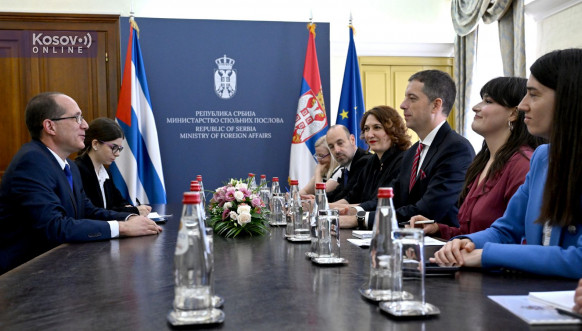 Sastanak ministra spoljnih poslova Srbije sa ambasadorom Kube Sastanak ministra spoljnih poslova Srbije sa ambasadorom Kube