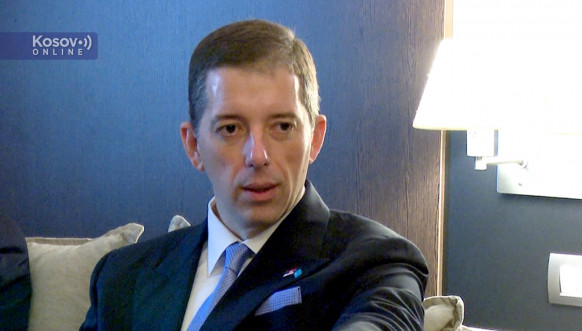 Đurić sa šefom diplomatiej Svete Lucije Đurić sa šefom diplomatiej Svete Lucije