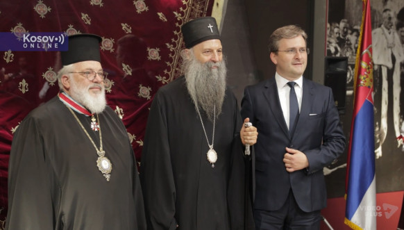 Ministar Selaković uručio orden Mitropolitu Damaskinu