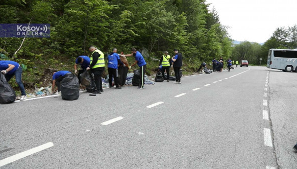 Čišćenje divlje deponije na Ski centru Brezovica
