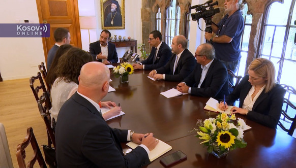 Marko Đurić sa Nikosom Hristodulidisom