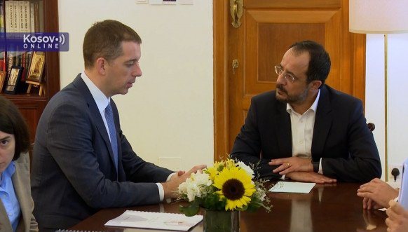 Marko Đurić sa Nikosom Hristodulidisom