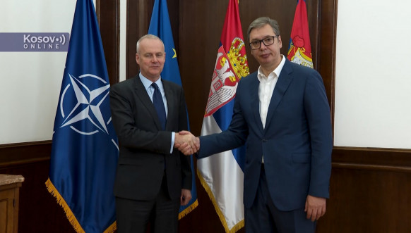 Aleksandar Vučić i Boris Ruge