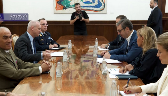 Aleksandar Vučić i Boris Ruge