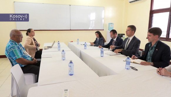 Sastanak MSP Srbije Ðurića i MSP Mikronezije Roberta