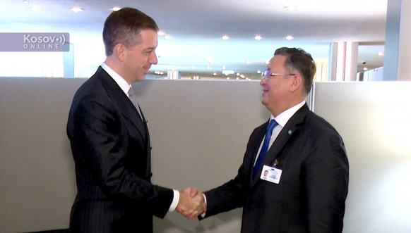 Đurić sa ministrom inostranih poslova Kazahstana