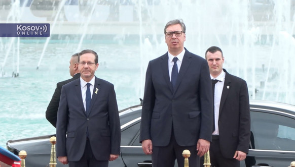 Aleksandar Vučić i Isak Hercog