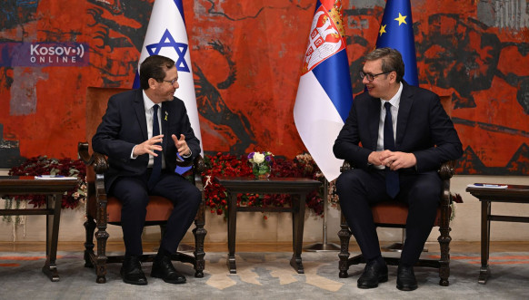 Aleksandar Vučić i Isak Hercog Aleksandar Vučić i Isak Hercog