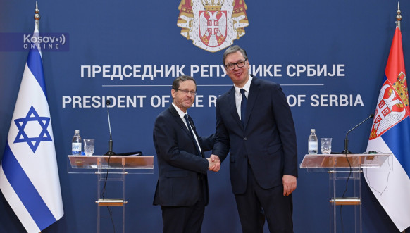 Aleksandar Vučić i Isak Hercog
