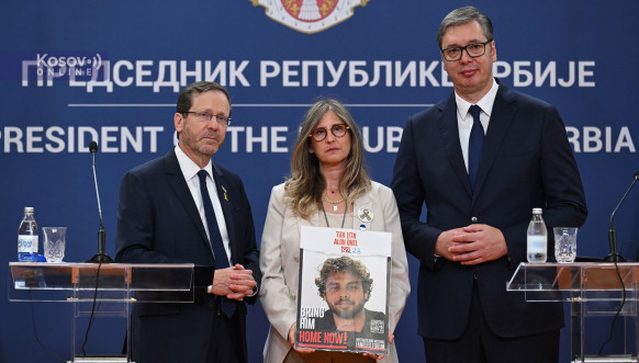 Aleksandar Vučić i Isak Hercog