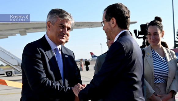 Đurić ispratio predsednika Izraela