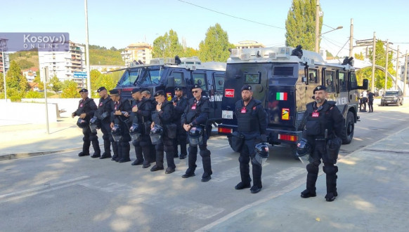 Karabinjeri na mostu na Ibru