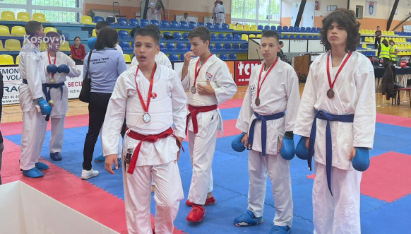 Karatisti Omladinskog karate kluba "Kosovska Mitrovica" osvojili tri medalje