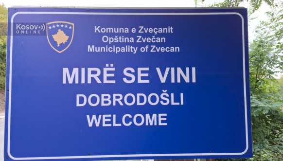 Nove table na putu Severna Mitrovica-Zvečan Nove table na putu Severna Mitrovica-Zvečan