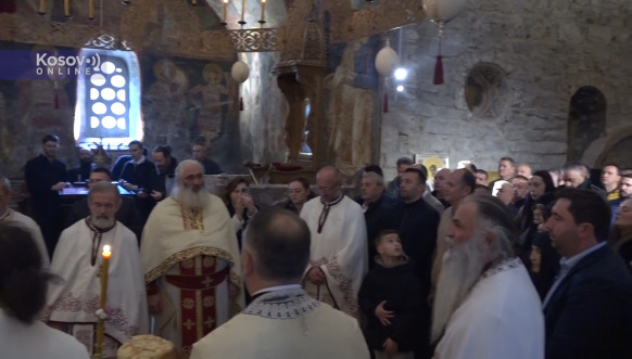 Liturgija u Pećkoj patrijaršiji