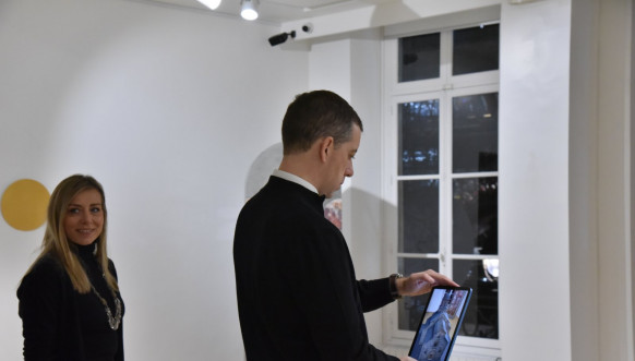 Marko Đurić u Srpskom kulturnom centru u Parizu